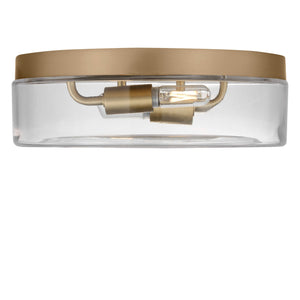 Generation Lighting - GLF1722SBE - Two Light Flush Mount - Rhett - Satin Brass