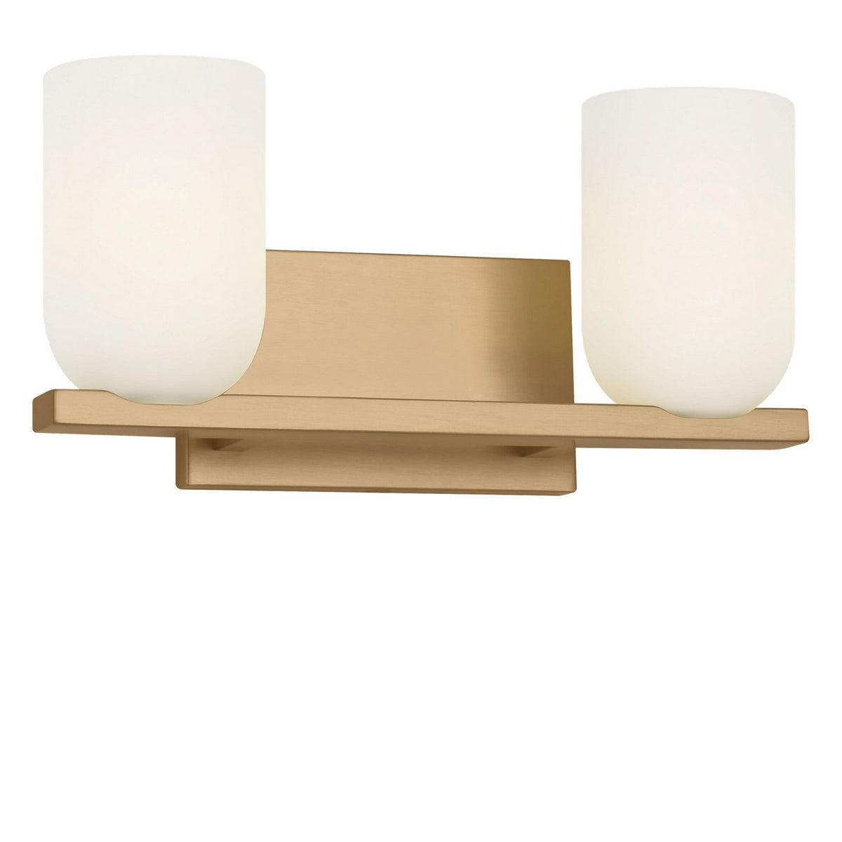Generation Lighting - GLV1962SB - Two Light Vanity - Neblina - Satin Brass