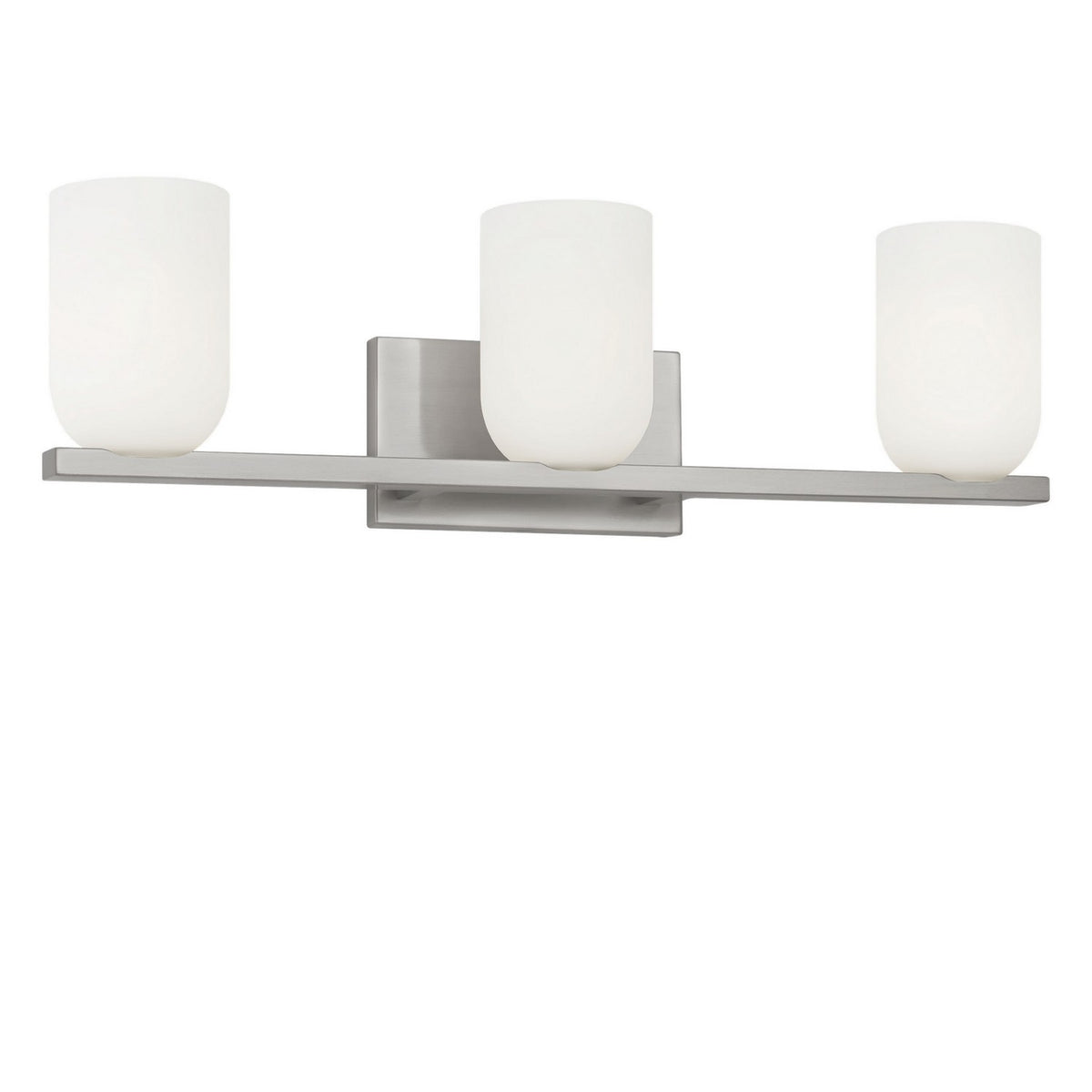 Generation Lighting - GLV1973BNE - Three Light Vanity - Neblina - Brushed Nickel