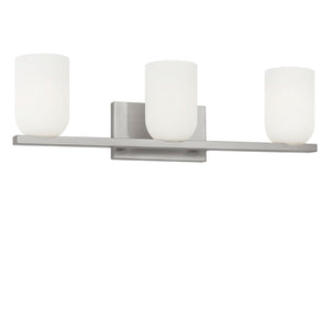 Generation Lighting - GLV1973BNE - Three Light Vanity - Neblina - Brushed Nickel