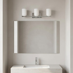 Generation Lighting - GLV1973CHE - Three Light Vanity - Neblina - Chrome