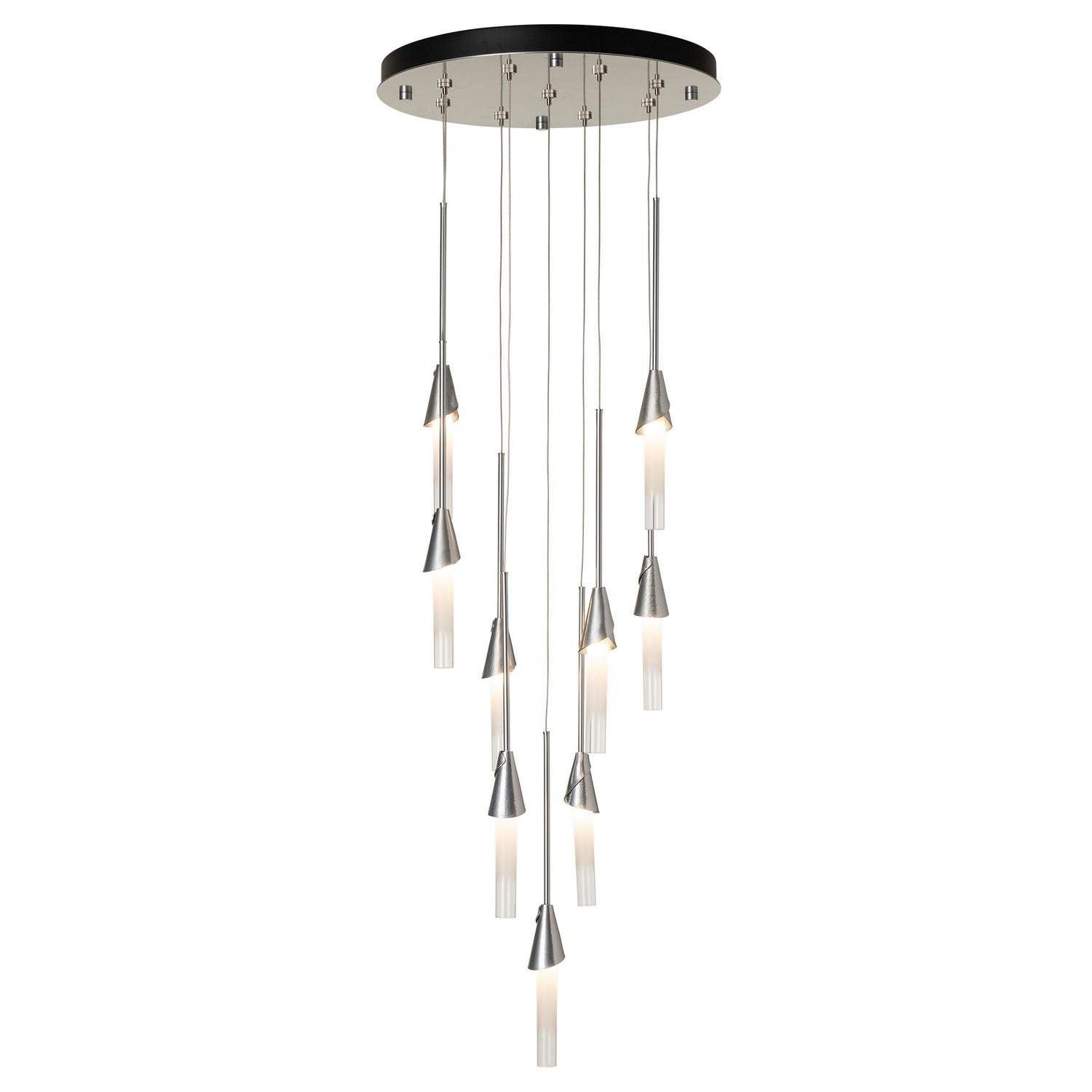 Hubbardton Forge - 131164-SKT-STND-89-WC0821 - Lilium 9-Light Round Pendant - Lilium - Ink
