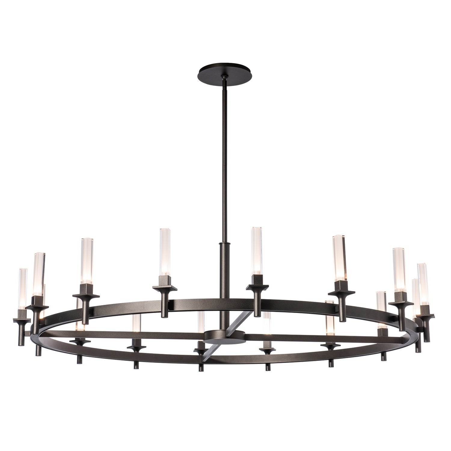 Hubbardton Forge - 131621-SKT-MULT-89-PS0886 - Windsor 16-Light Chandelier - Windsor - Ink