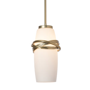 Hubbardton Forge - 181603-SKT-MULT-86-86-GG0865 - Trilogy Mini Pendant - Trilogy - Modern Brass