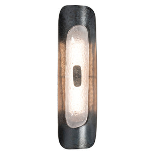 Hubbardton Forge - 201065-LED-89-89-FD0889 - Shield Small Sconce - Shield - Ink