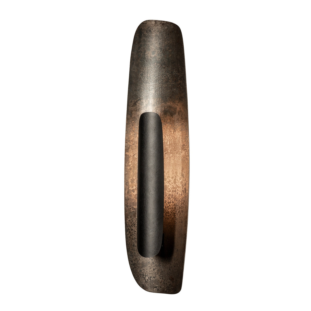 Hubbardton Forge - 201067-LED-89-89 - Shield Large Sconce - Shield - Ink