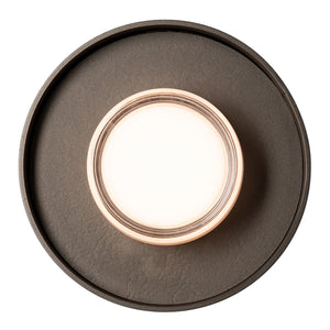 Hubbardton Forge - 201086-LED-89-89-ZM0874 - Focal Small Sconce/Flush Mount - Focal - Ink