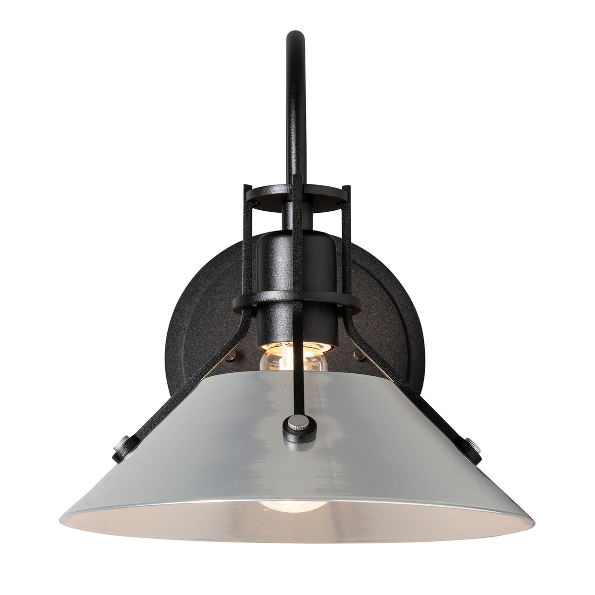 Hubbardton Forge - 209323-SKT-89-89 - Henry Large Glass Shade Sconce - Henry - Ink