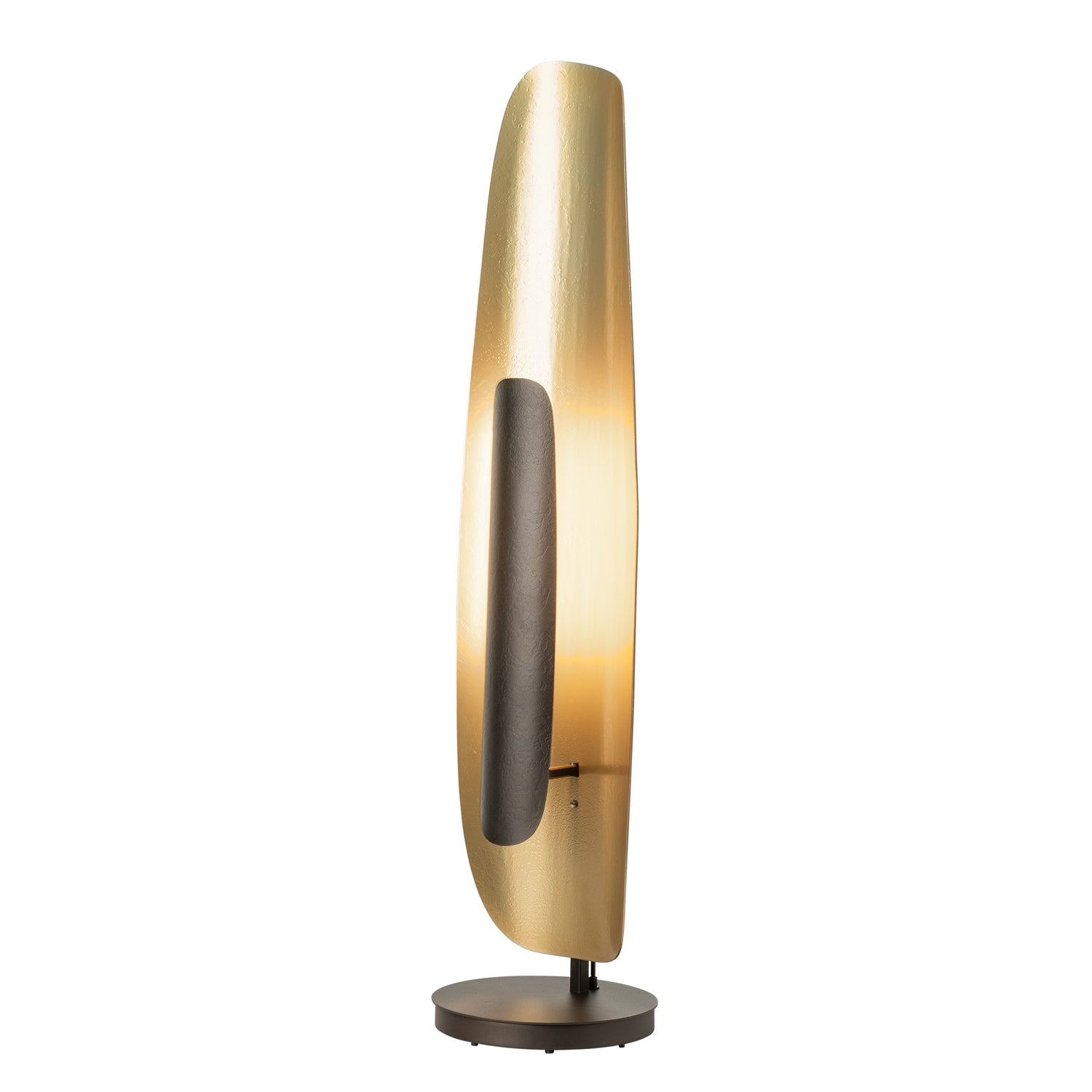 Hubbardton Forge - 241201-LED-89-89 - Shield Short Floor Lamp - Shield - Ink
