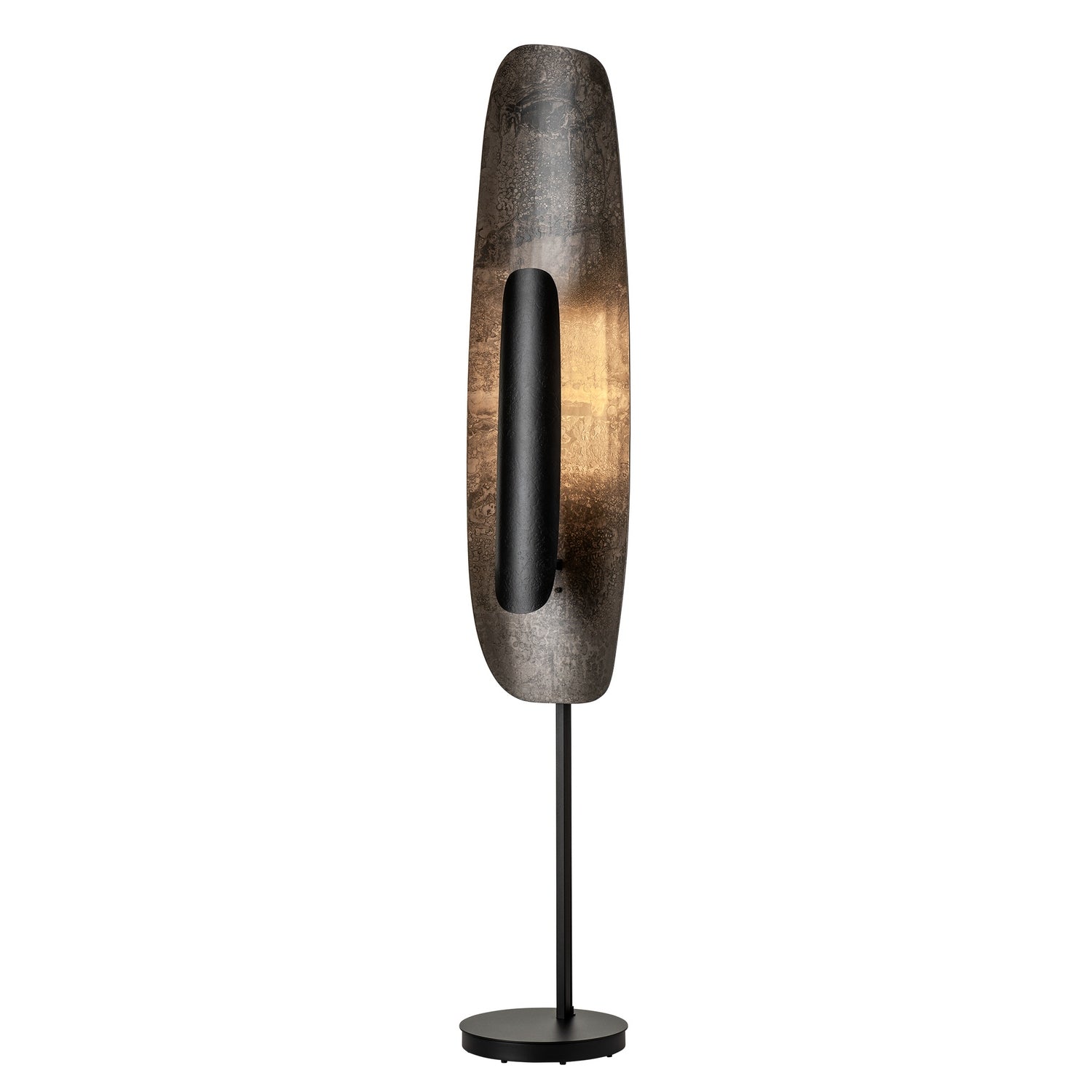 Hubbardton Forge - 241203-LED-89-89 - Shield Tall Floor Lamp - Shield - Ink