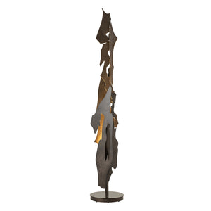 Hubbardton Forge - 241205-SKT-89 - Lattice Torchiere - Fracture - Ink