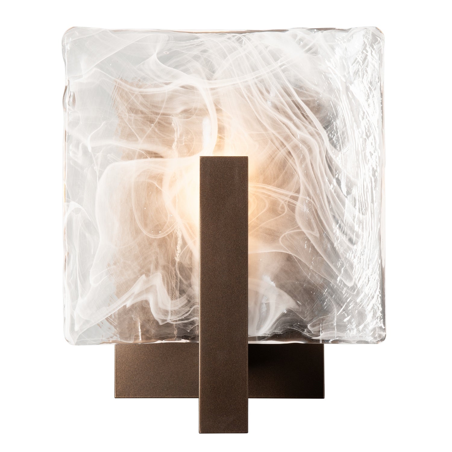 Hubbardton Forge - 302048-SKT-80-YR0699 - Arc Small Outdoor Sconce - Arc - Coastal Black