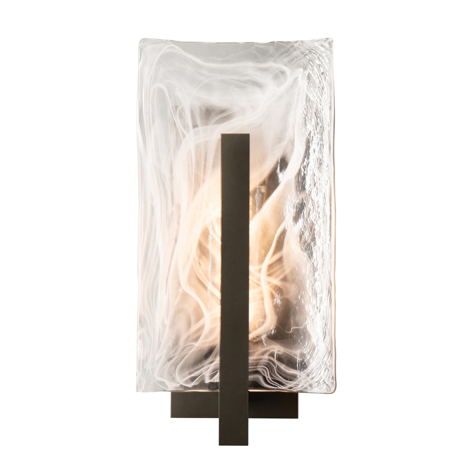 Hubbardton Forge - 302049-SKT-80-YR0729 - Arc Large Outdoor Sconce - Arc - Coastal Black