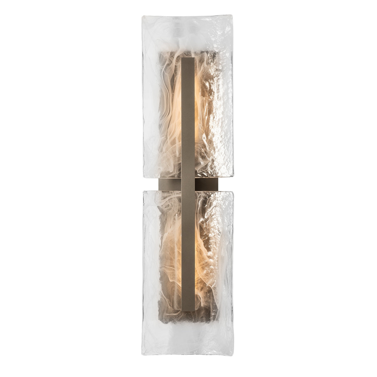 Hubbardton Forge - 302050-SKT-80-YR0729 - Arc Tall Outdoor Sconce - Arc - Coastal Black