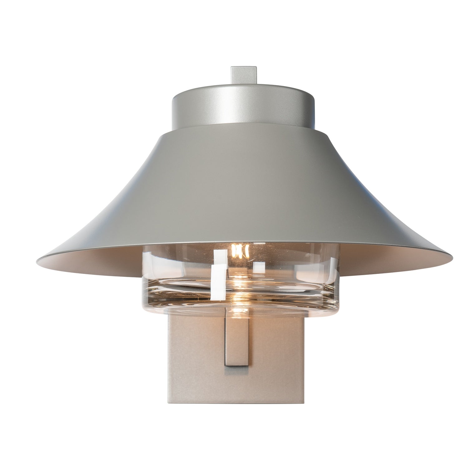 Hubbardton Forge - 302053-SKT-80-ZM0871 - Stowe Medium Outdoor Sconce - Stowe - Coastal Black