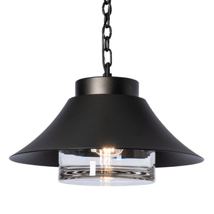 Hubbardton Forge - 362024-SKT-80-ZM0872 - Stowe Outdoor Lantern - Stowe - Coastal Black