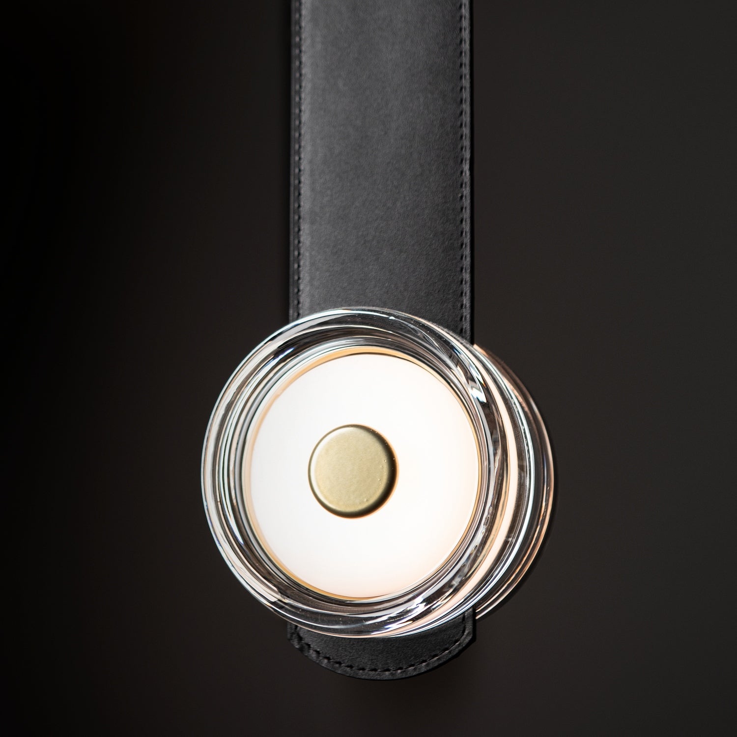 Hubbardton Forge - 401315-LED-STND-86-LK-PG - Snaps Medium LED Pendant - Snaps - Modern Brass
