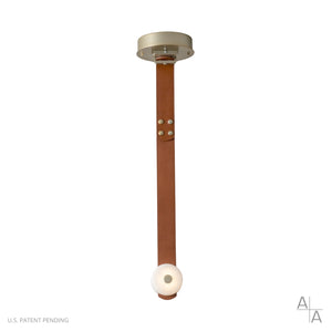 Hubbardton Forge - 401850-LED-STND-86-LW-PG - Snaps Small LED Pendant - Snaps - Modern Brass