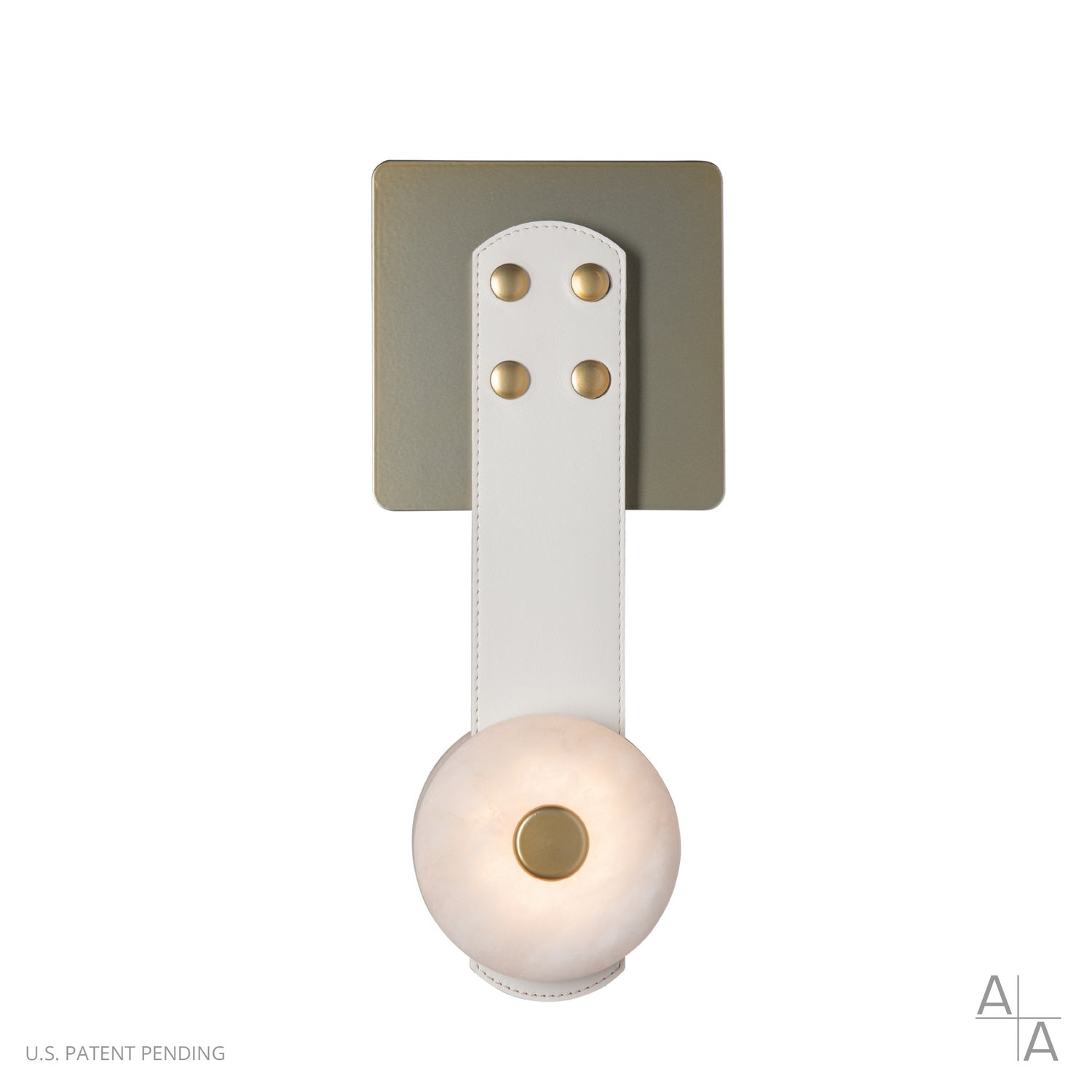 Hubbardton Forge - 402031-LED-86-LW-PG - Snaps LED Sconce - Snaps - Modern Brass