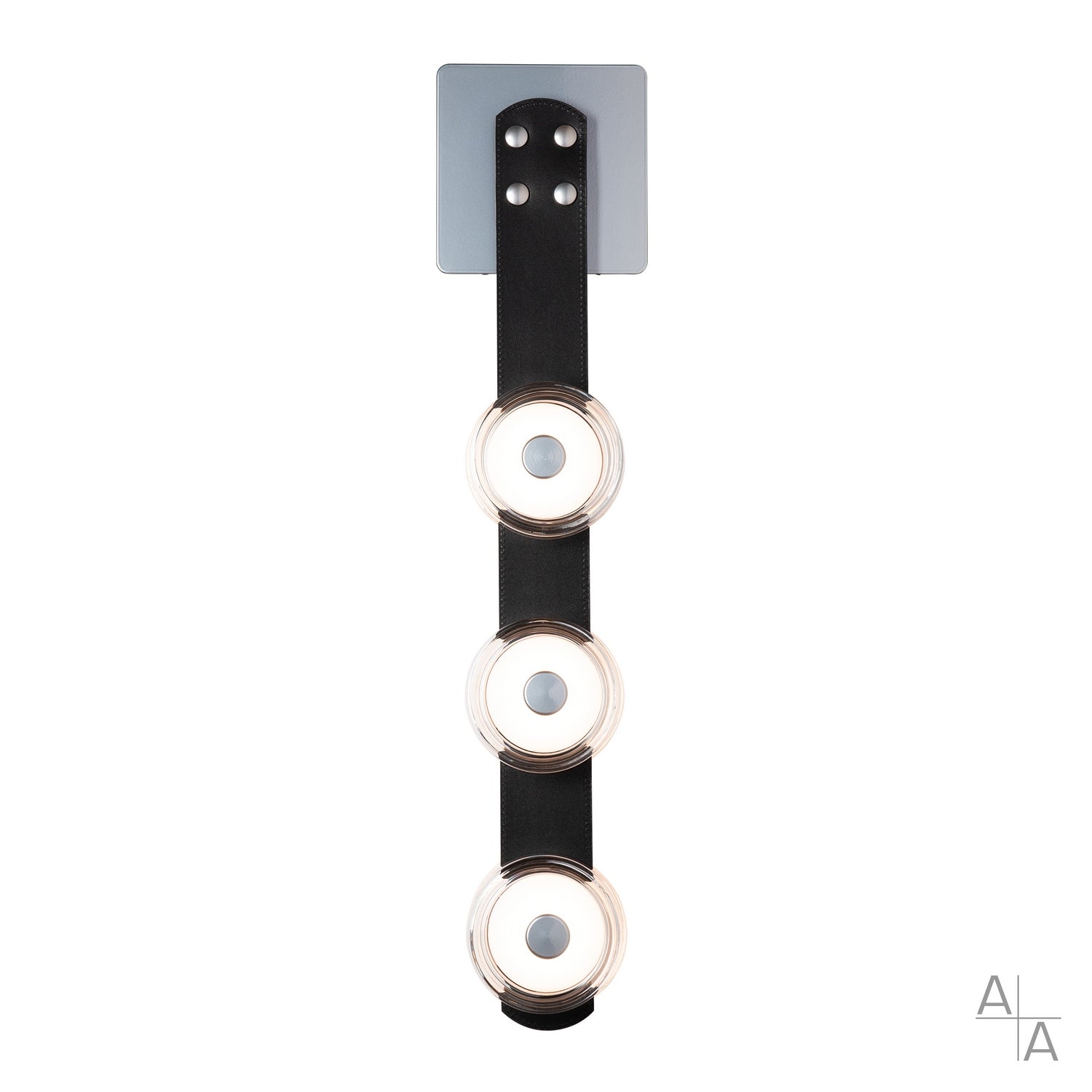 Hubbardton Forge - 402032-LED-86-LW-PG - SNAPS 3-Light Sconce - Snaps - Modern Brass