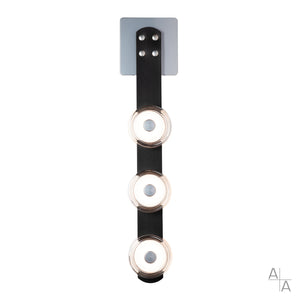 Hubbardton Forge - 402032-LED-86-LW-PG - SNAPS 3-Light Sconce - Snaps - Modern Brass