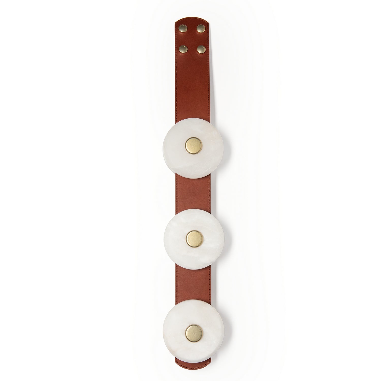 Hubbardton Forge - 902821-LED-86-LW-PG - LED Module Extension Strap - Snaps - Modern Brass