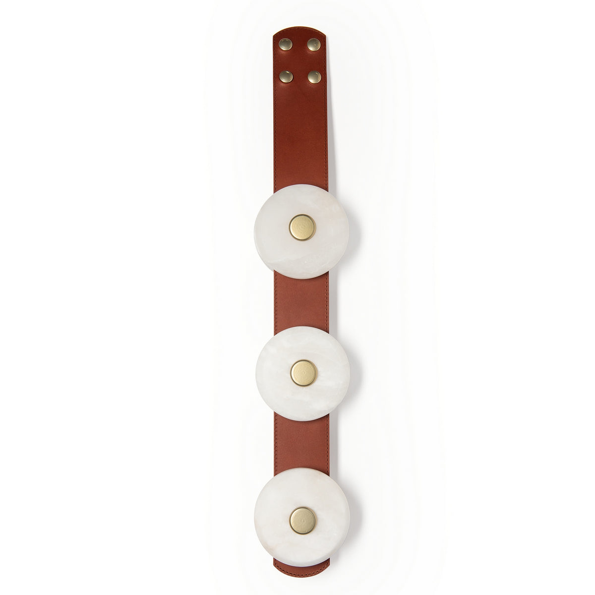 Hubbardton Forge - 902821-LED-86-LW-PG - LED Module Extension Strap - Snaps - Modern Brass