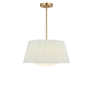 Generation Lighting - GLP1873SBE - Three Light Pendant - Vilera - Satin Brass