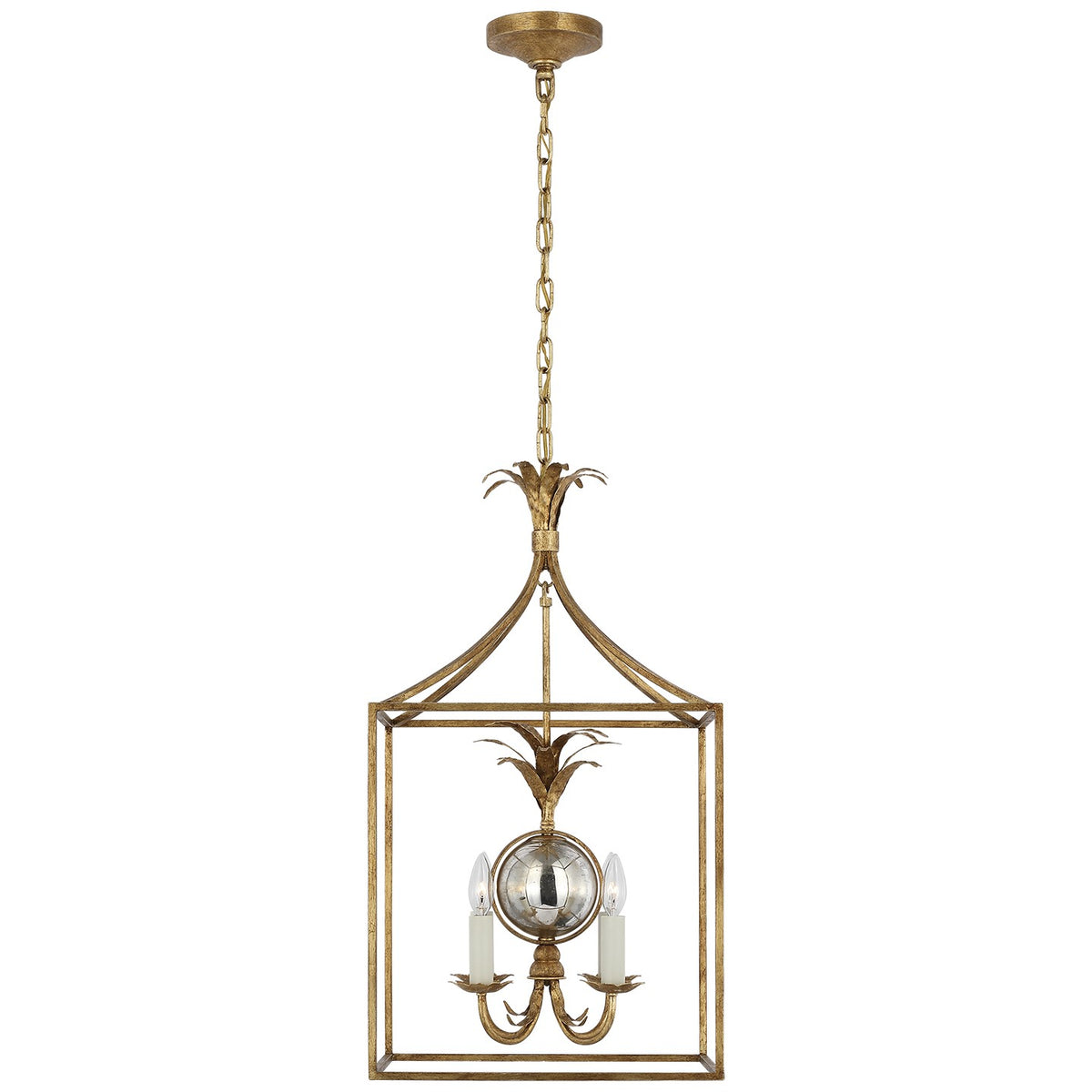 Visual Comfort Signature - CHC 5187GI - LED Lantern - Gramercy - Gilded Iron