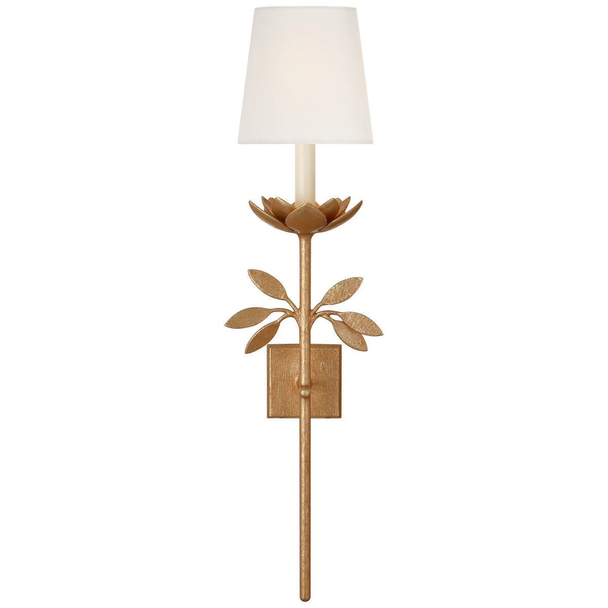 Visual Comfort Signature - JN 2161AGL-L - LED Wall Sconce - Clementine - Antique Gold Leaf