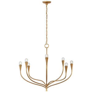 Visual Comfort Signature - JN 5185AGL - LED Chandelier - Marini - Antique Gold Leaf