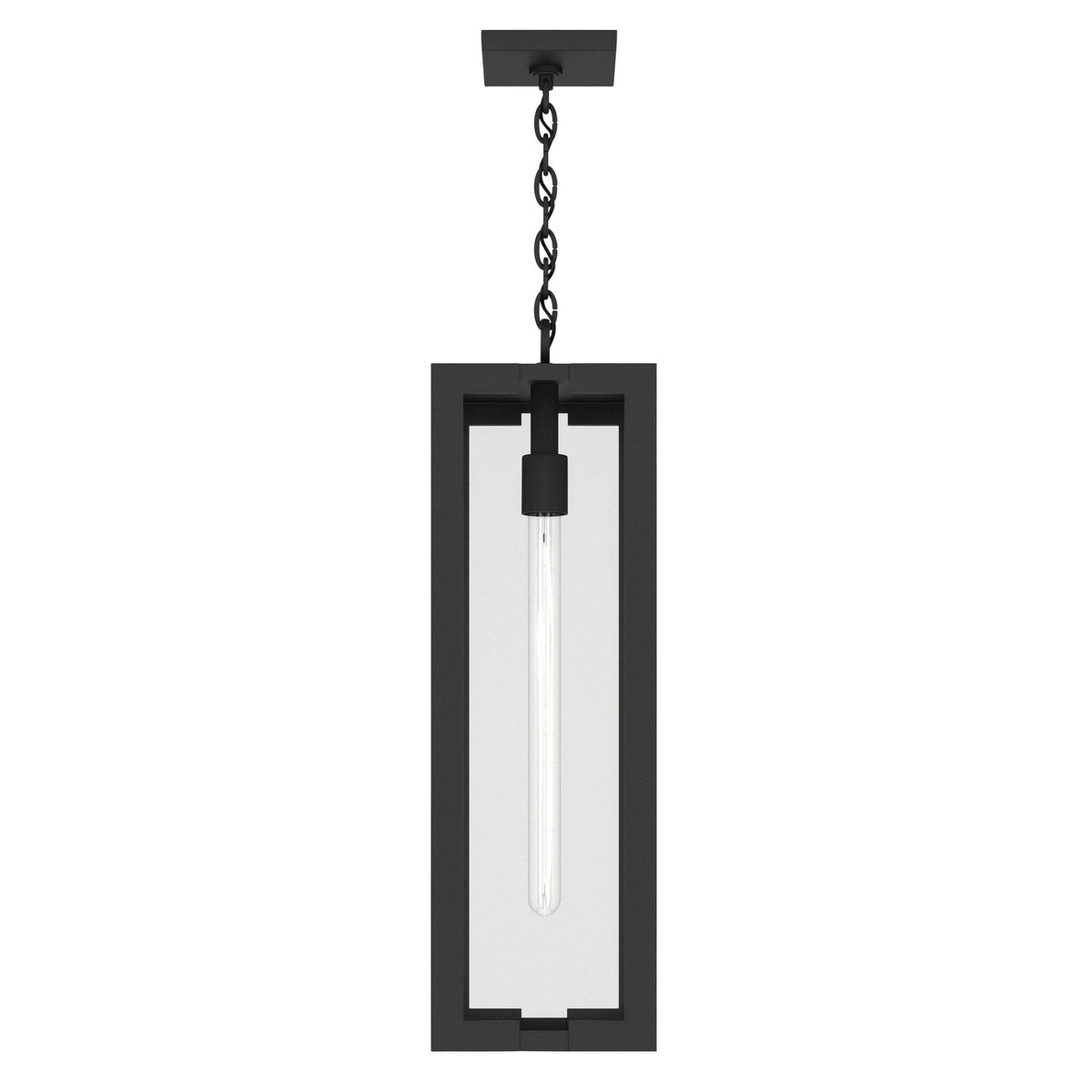 Kichler - 59212BKT - One Light Outdoor Pendant - Calen - Textured Black