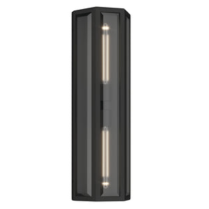 Kichler - 59216BKT - Two Light Outdoor Wall Mount - Berens - Textured Black
