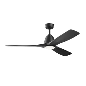 Kichler - 300054-BK - 54" Ceiling Fan - Volos II - Matte Black