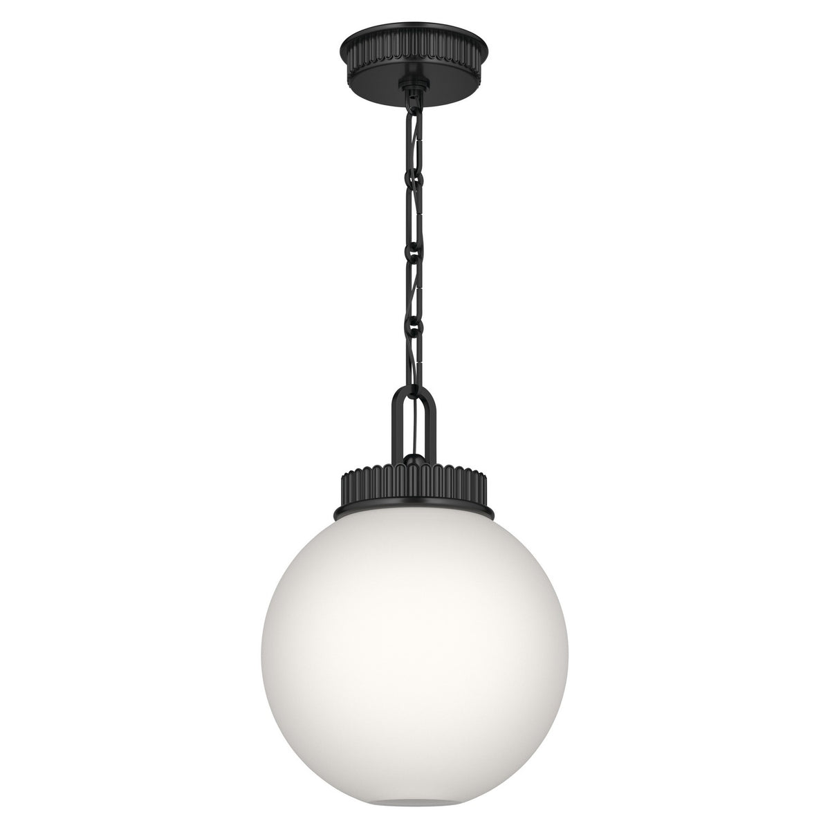 Kichler - 52866BK - One Light Pendant - Andorra - Black