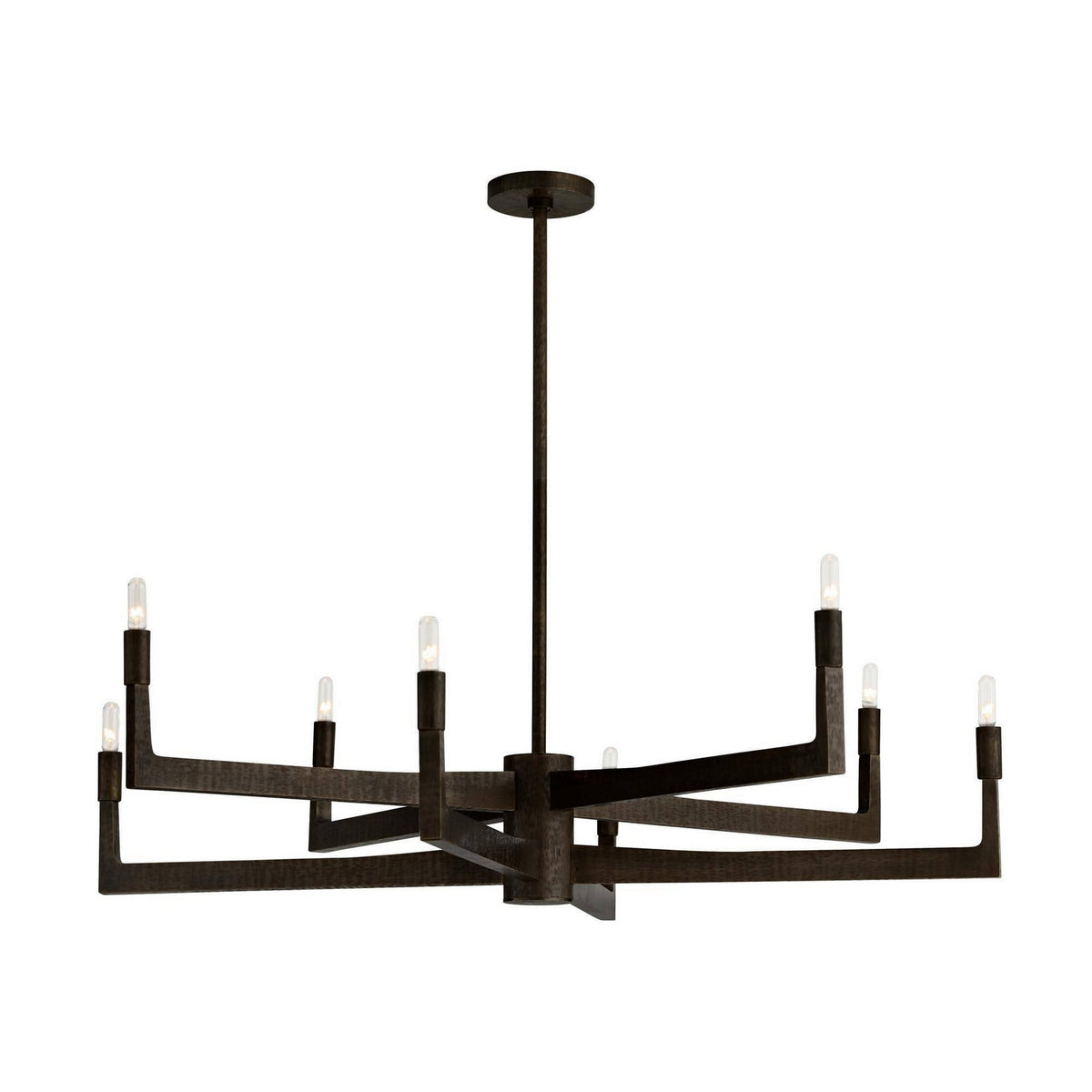 Arteriors - DLC46 - Eight Light Chandelier - Griff - English Bronze/English Bronze