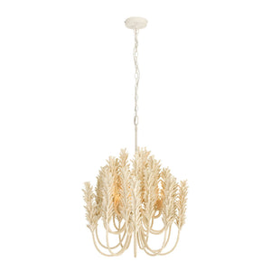 Arteriors - DSS05 - Three Light Chandelier - Kaia - Ivory/White