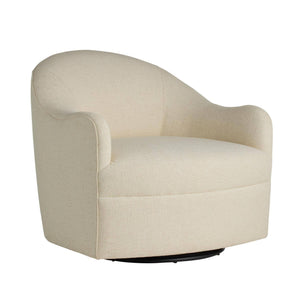 Arteriors - FRU18 - Chair - Delfino - Oxford White/Blackened Iron