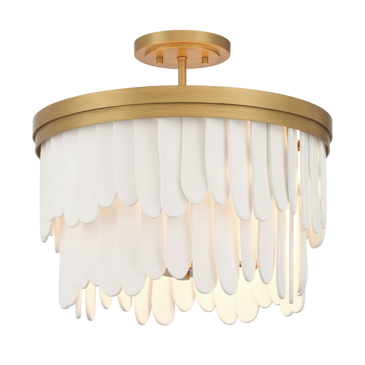 Briscade Semi-Flush Mount