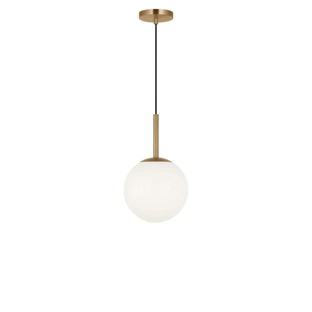 Generation Lighting - GLP1821SBE - One Light Pendant - Nube - Satin Brass