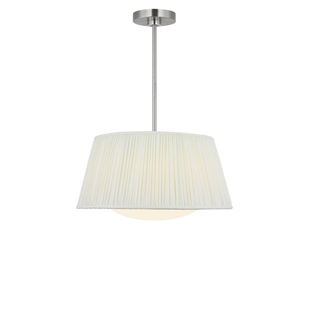 Generation Lighting - GLP1873BNE - Three Light Pendant - Vilera - Brushed Nickel