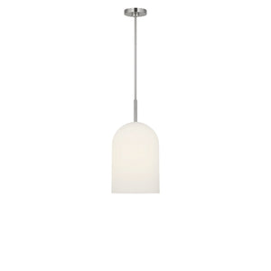 Generation Lighting - GLP1941BN - One Light Pendant - Neblina - Brushed Nickel