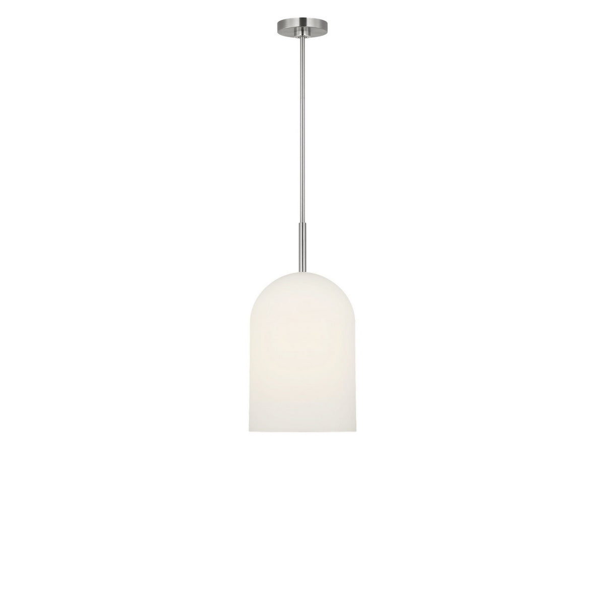 Generation Lighting - GLP1941BNE - One Light Pendant - Neblina - Brushed Nickel