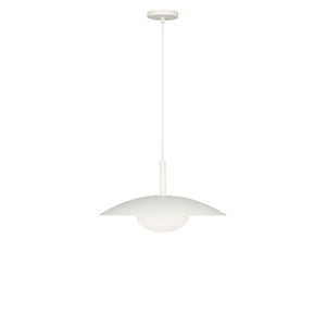 Generation Lighting - GLP2041MWTE - One Light Pendant - Mont - Matte White