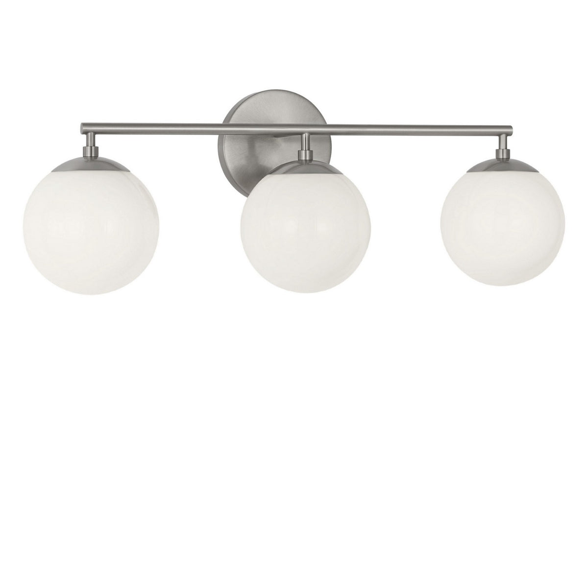 Generation Lighting - GLV1853BN - Three Light Vanity - Nube - Brushed Nickel