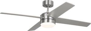 Generation Lighting - 4LNIR52BSAWD - 52" Ceiling Fan - Loni - Brushed Steel