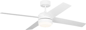 Generation Lighting - 4LNIR52RZWD - 52" Ceiling Fan - Loni - Matte White