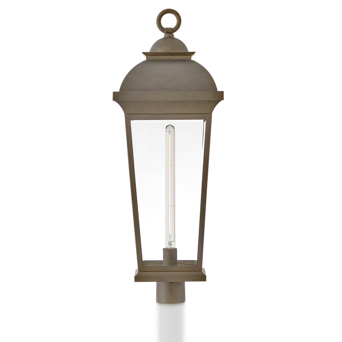 Hinkley - 19691BLB - LED Post Mount - Hawthorne - Blackened Brass