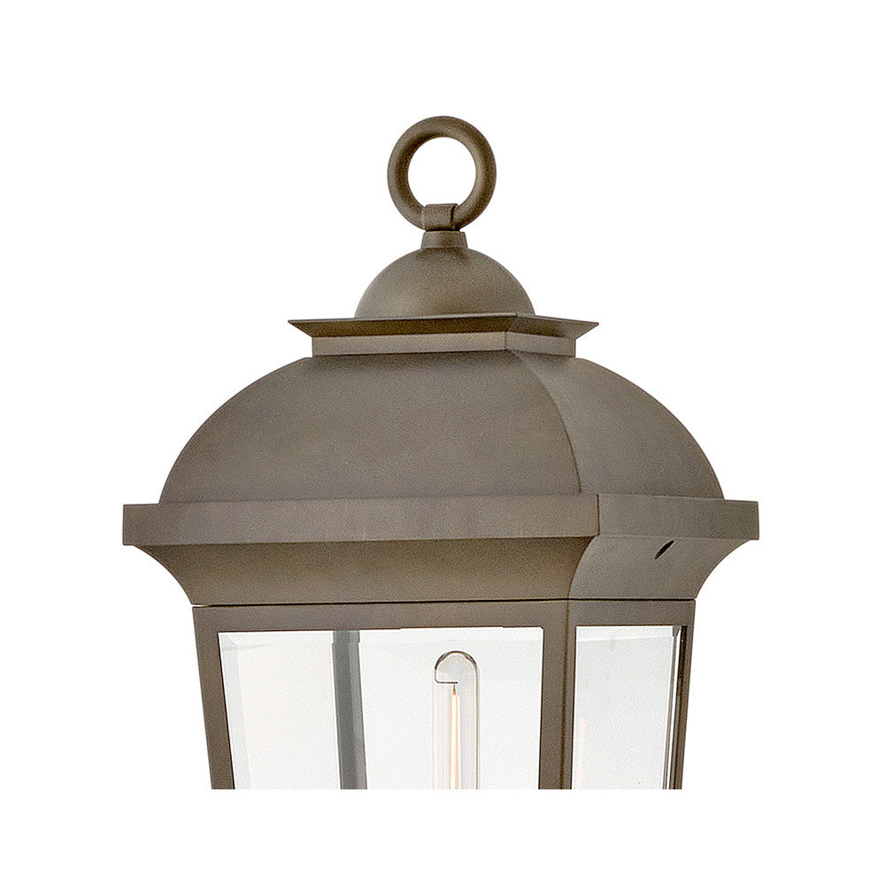 Hinkley - 19691BLB - LED Post Mount - Hawthorne - Blackened Brass