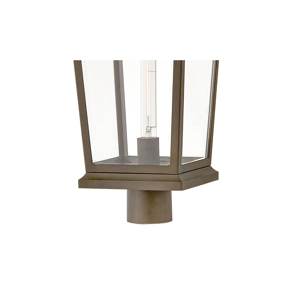 Hinkley - 19691BLB - LED Post Mount - Hawthorne - Blackened Brass